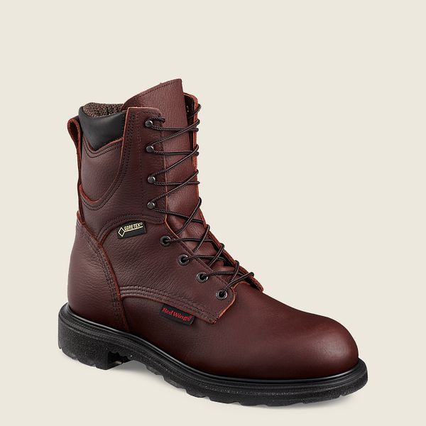 レッド ウィング(Red Wing) SuperSole® 2.0 - 8インチの断熱防水ソフトトゥ ブーツ メンズ ボルドー JP10254